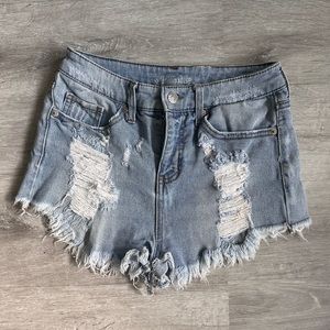 Wild Fable Jean Shorts
